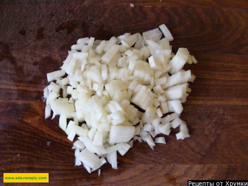 Шаг 2 приготовления Жареная в масле картошка с луком и грибами