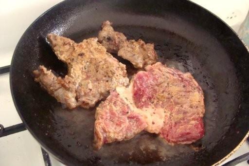 Шаг 5 приготовления Мясо с апельсинами