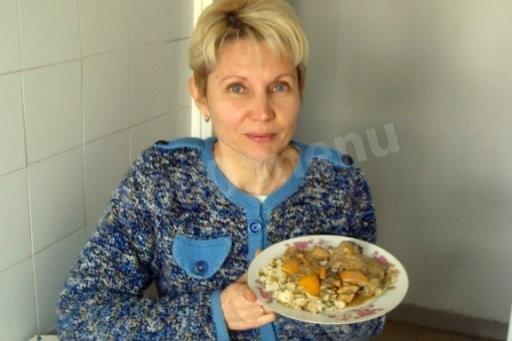 Шаг 7 приготовления Мясо с апельсинами