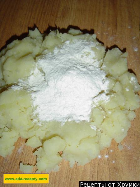 Шаг 1 приготовления Картофельные гомбовцы