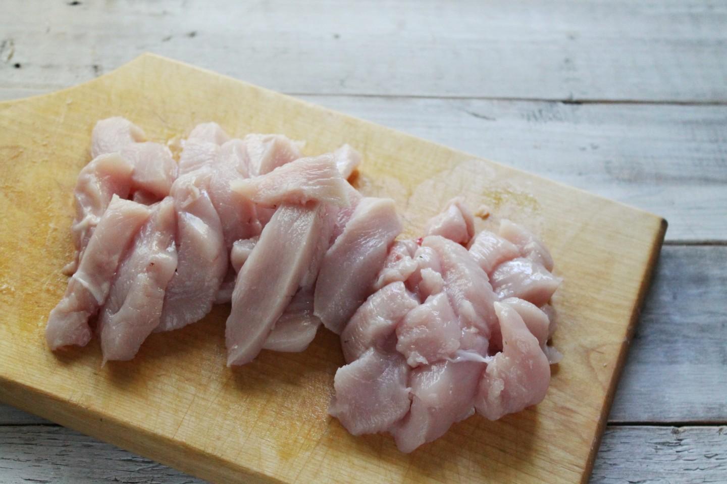 Шаг 3 приготовления Гуляш без картошки с курицей