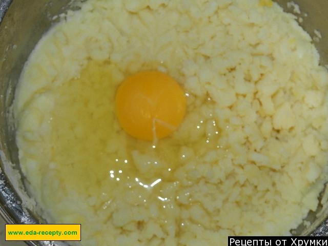 Шаг 3 приготовления Картофельная запеканка с шампиньонами классическая