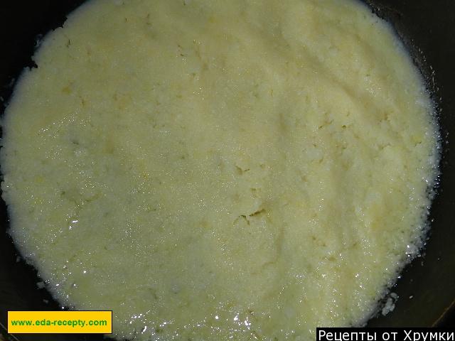 Шаг 4 приготовления Картофельная запеканка с шампиньонами классическая