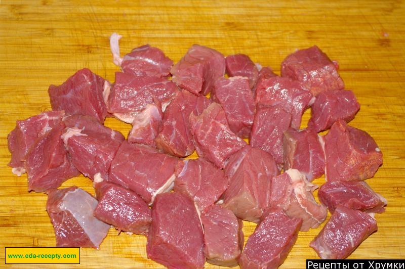 Шаг 4 приготовления Мясо по-испански