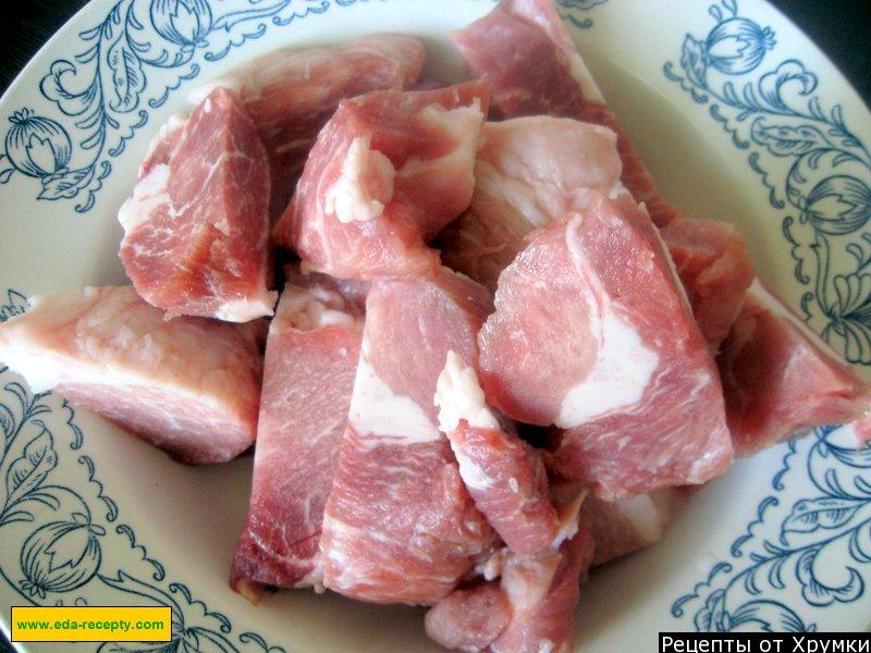 Шаг 1 приготовления Свиные котлеты