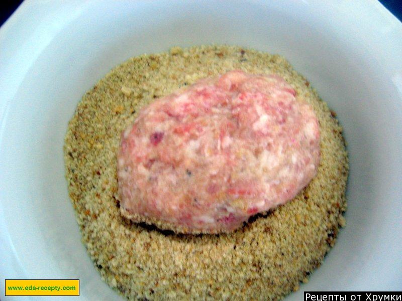 Шаг 5 приготовления Свиные котлеты