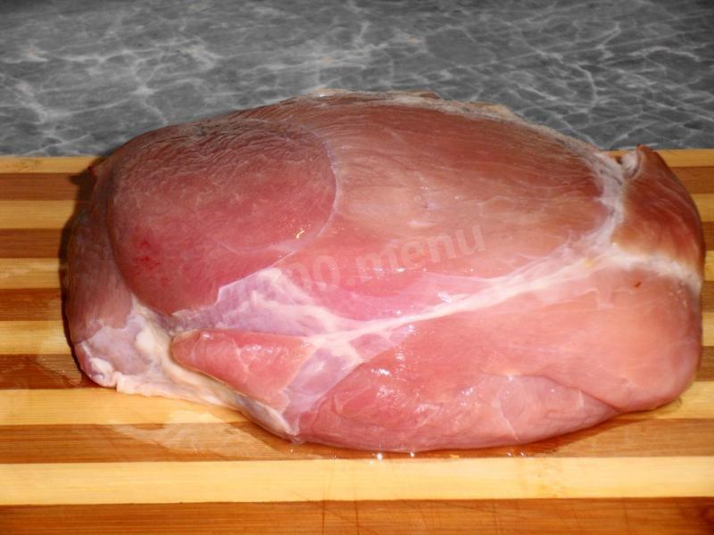 Шаг 1 приготовления Запеченая свинина