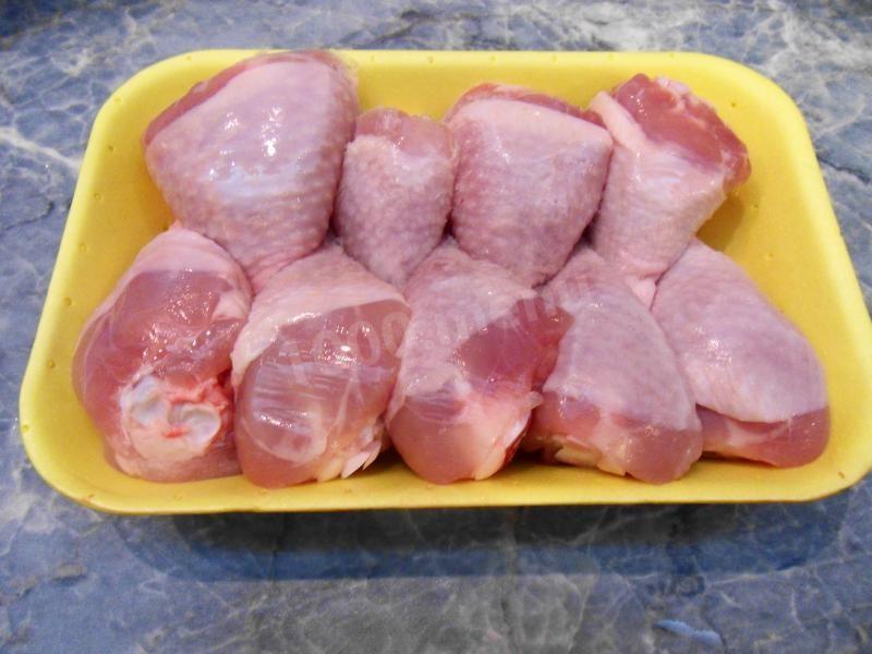 Шаг 1 приготовления Голень куриная в медовом маринаде