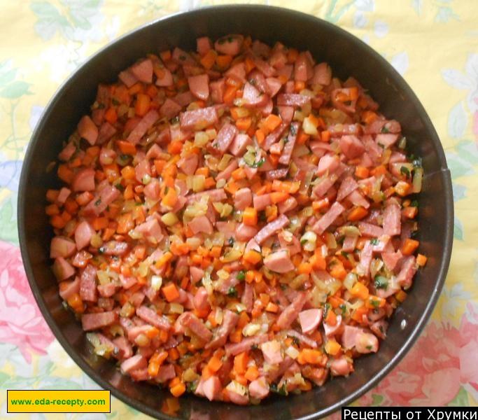 Шаг 10 приготовления Рисовая запеканка