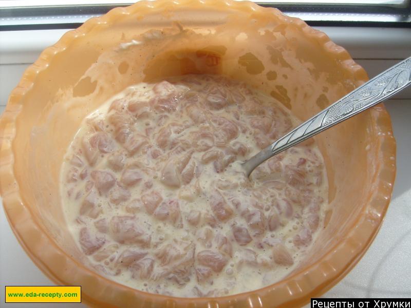 Шаг 4 приготовления Рубленные котлеты из куриной грудки