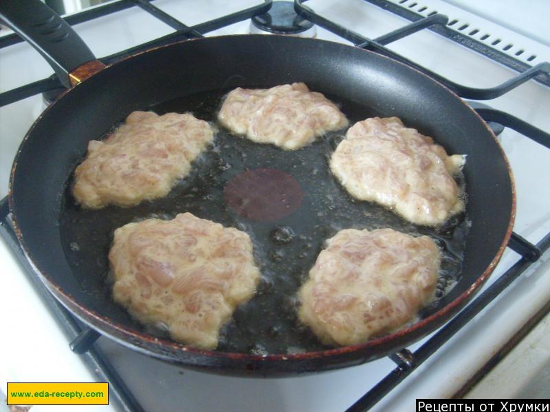Шаг 5 приготовления Рубленные котлеты из куриной грудки