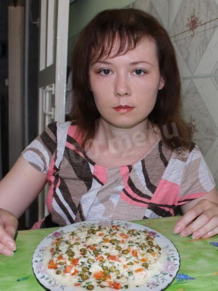 Шаг 12 приготовления Салат из цветной капусты с горошком и морковью