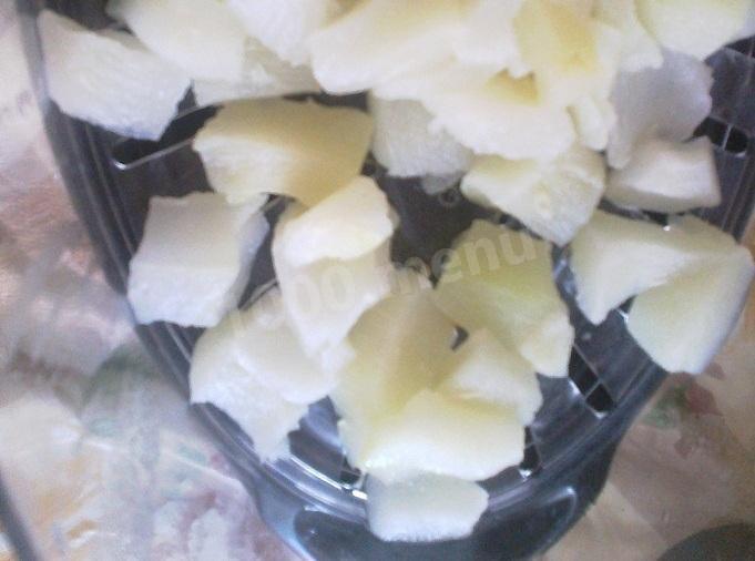 Шаг 3 приготовления Детское пюре из кабачков для грудничка на пару