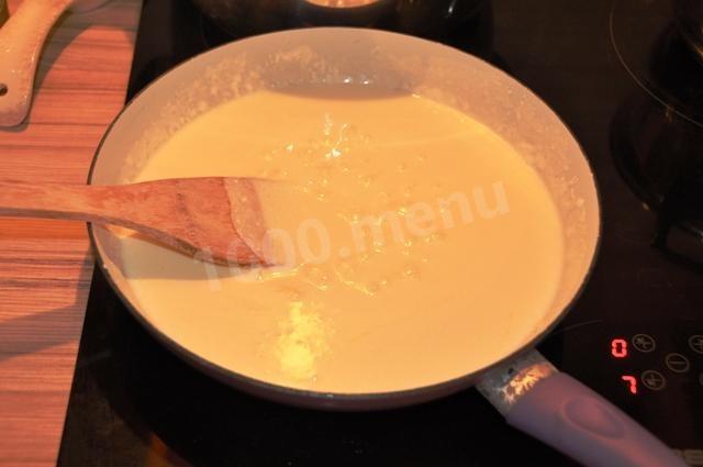 Шаг 6 приготовления Цветная капуста с сыром и виски