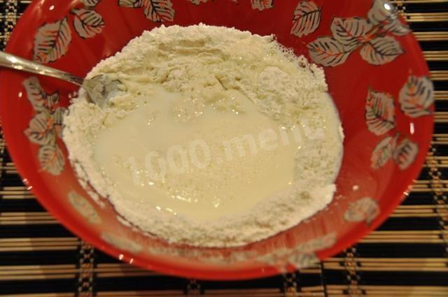 Шаг 2 приготовления Клецки на молоке с морковью