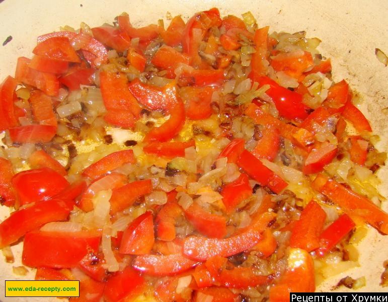 Шаг 5 приготовления Курица с рисом по-кубински