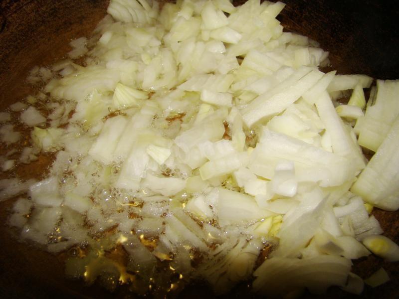 Шаг 3 приготовления Закуска из печени по-киргизски