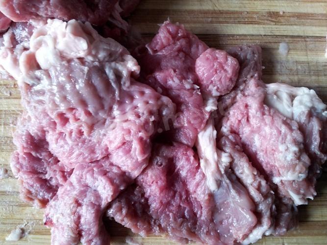 Шаг 6 приготовления Кисло-сладкое мясо в красном вине