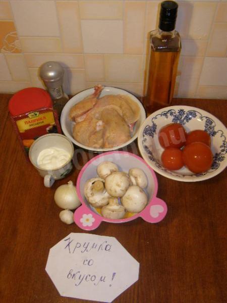 Шаг 1 приготовления Венгерский паприкаш из курицы
