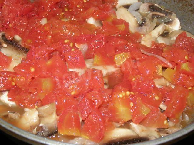 Шаг 6 приготовления Венгерский паприкаш из курицы