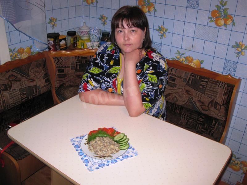 Шаг 14 приготовления Телятина с грибами и йогуртом