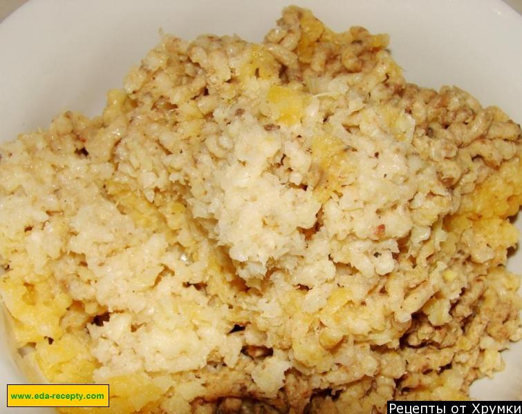 Шаг 3 приготовления Мясо-овощные тефтели