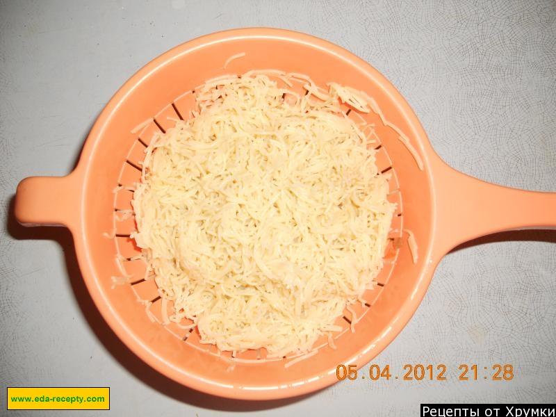 Шаг 4 приготовления Макароны с тушенкой и чесноком