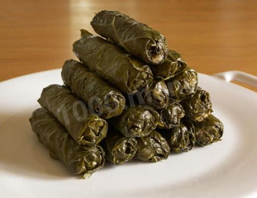 Обложка рецепта Виноградные голубцы долма без мяса