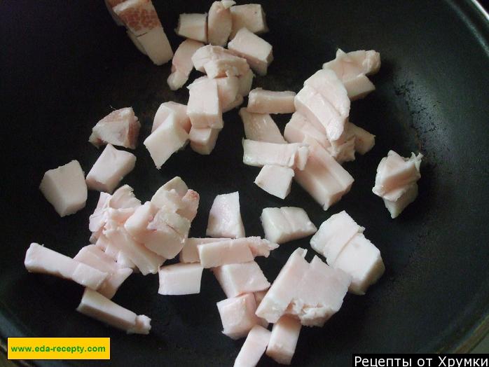 Шаг 6 приготовления Шавля с мясом