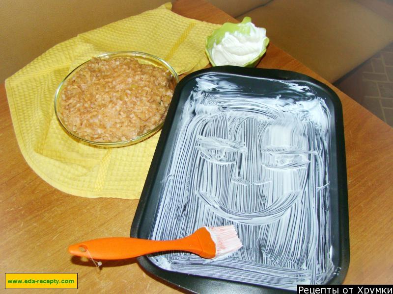 Шаг 2 приготовления Ёжики