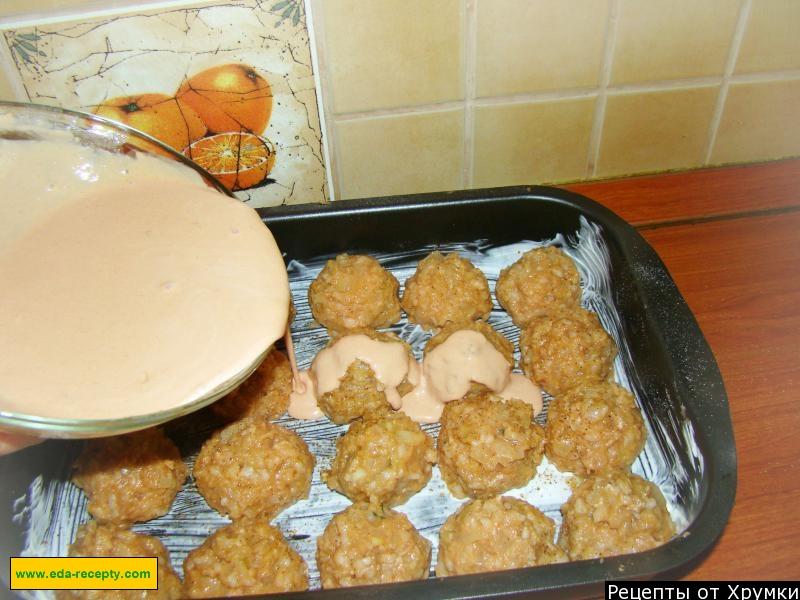 Шаг 4 приготовления Ёжики