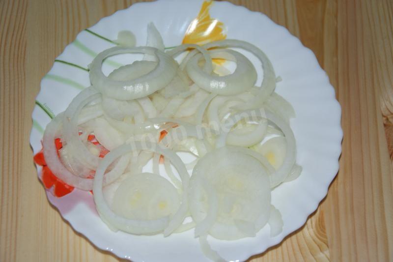 Шаг 2 приготовления Гуляш из куриных грудок
