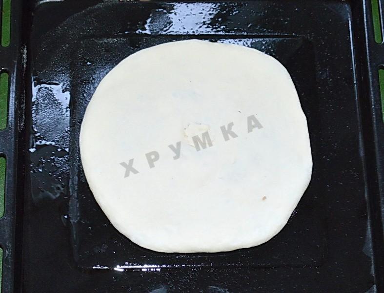 Шаг 11 приготовления Хачапури с мясом