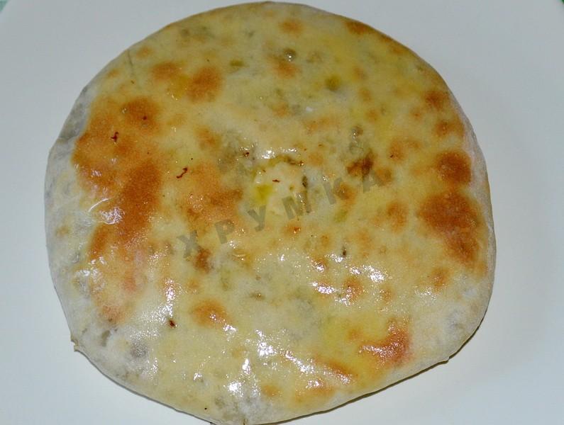 Шаг 12 приготовления Хачапури с мясом