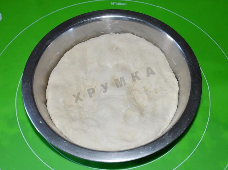 Шаг 5 приготовления Хачапури с мясом