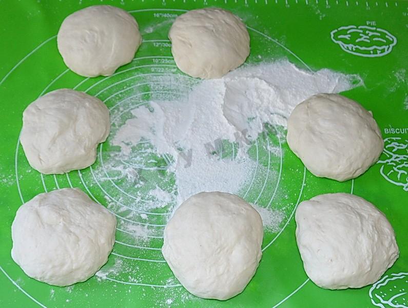Шаг 8 приготовления Хачапури с мясом