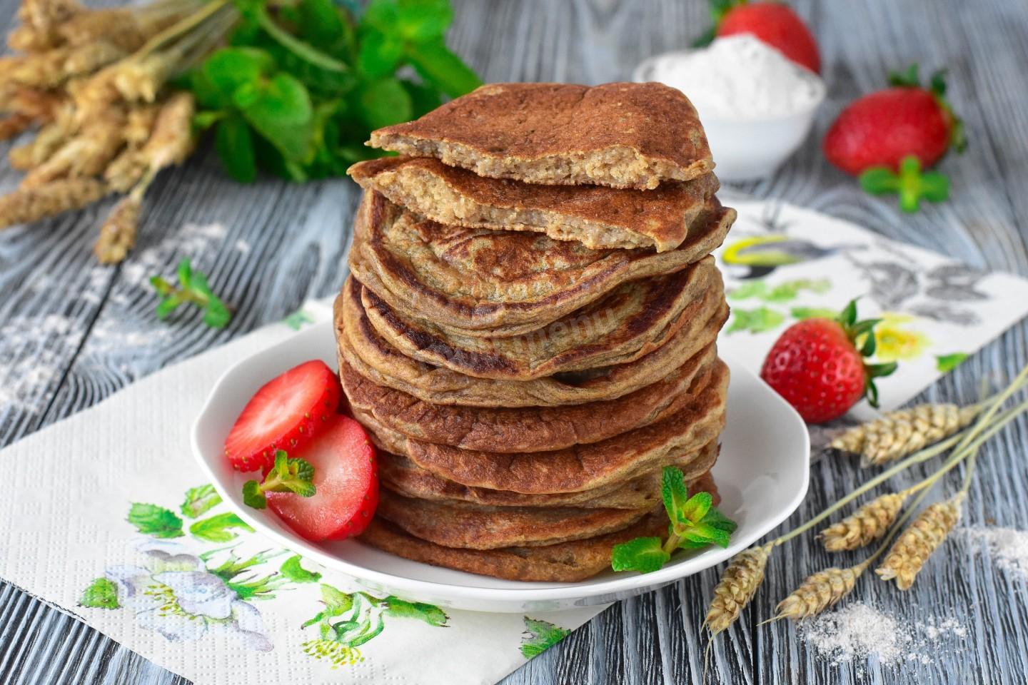 Шаг 8 приготовления Оладьи из ржаной муки