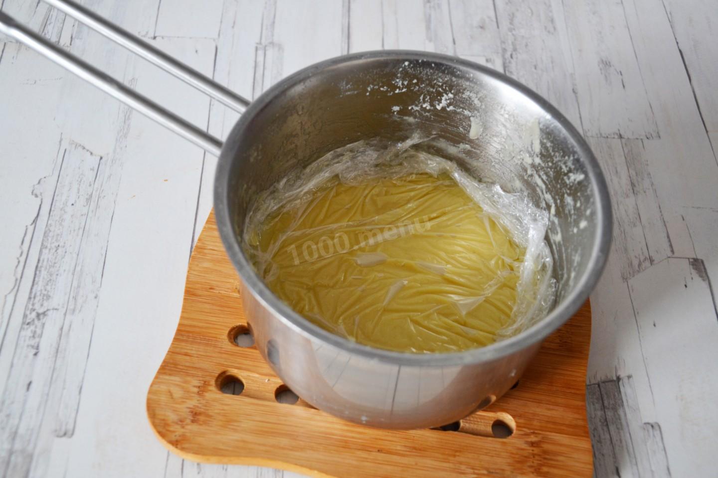 Шаг 8 приготовления Мороженое с розмарином