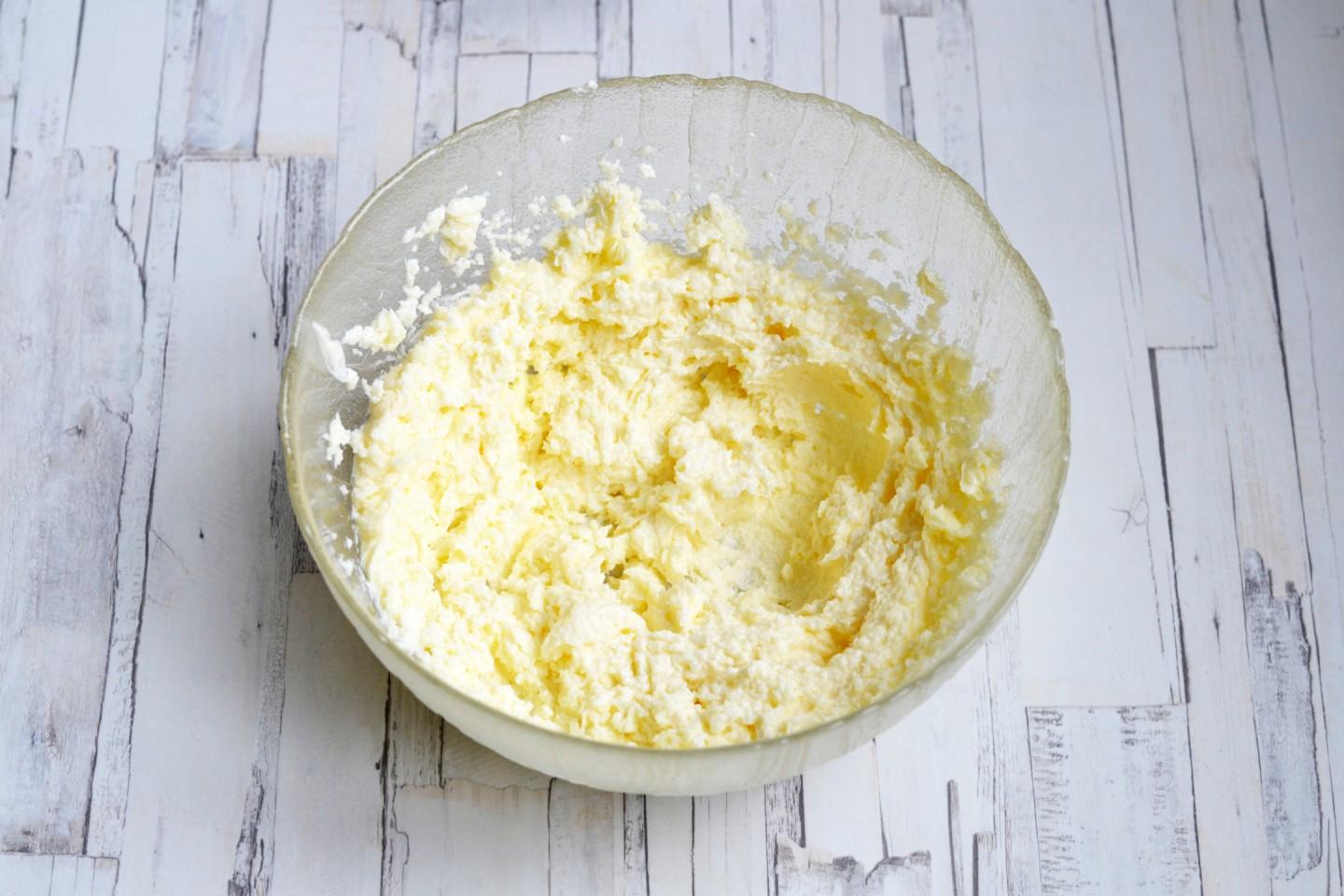 Шаг 4 приготовления Кекс из кукурузной муки