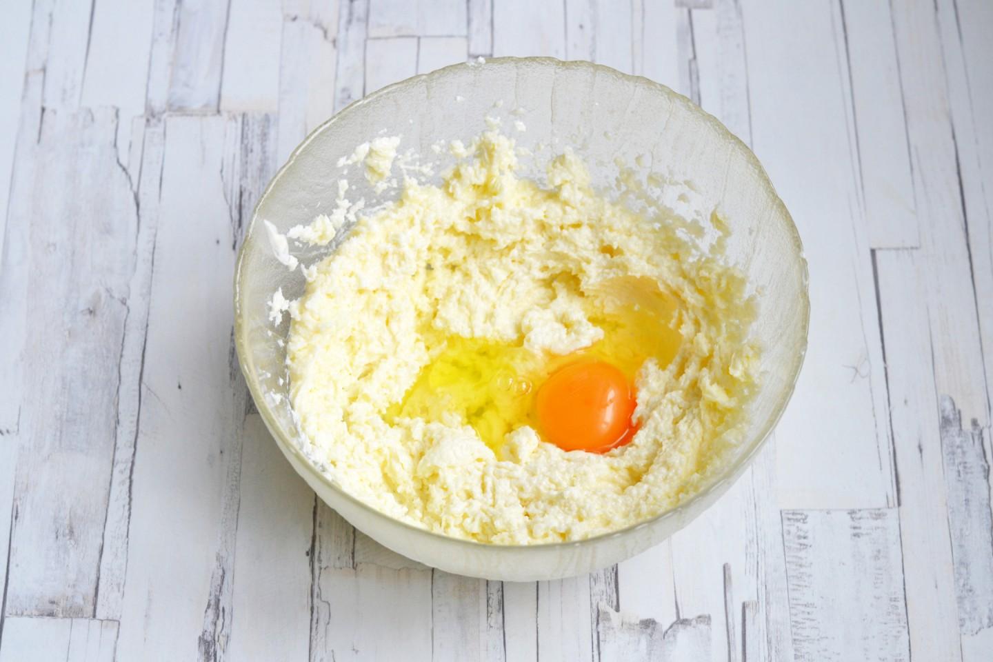 Шаг 5 приготовления Кекс из кукурузной муки