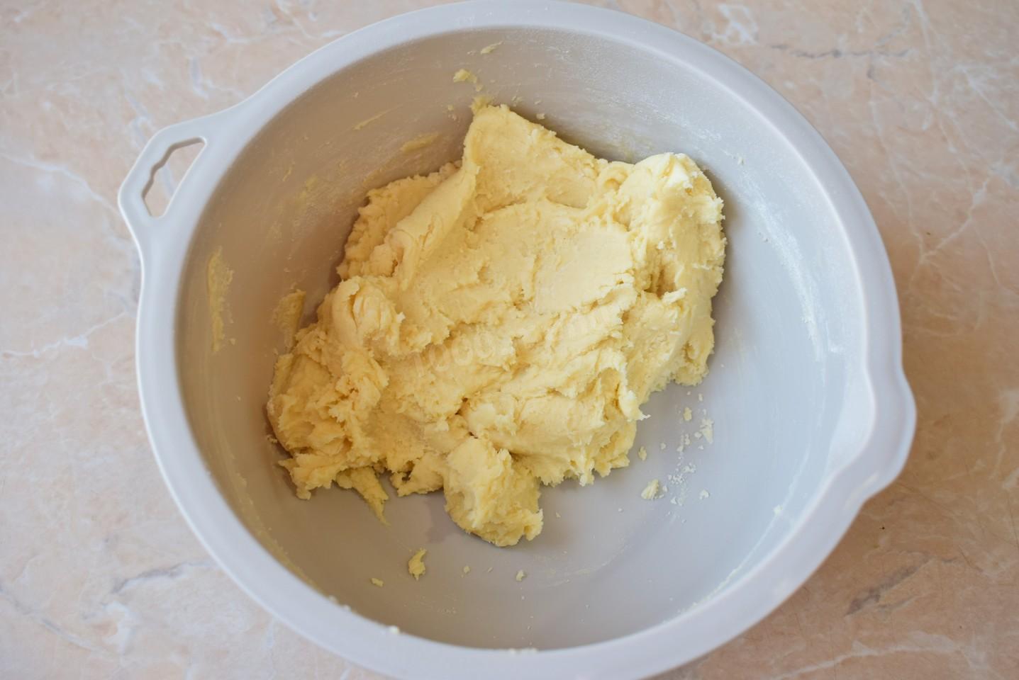 Шаг 5 приготовления Печенье Курабье бакинское