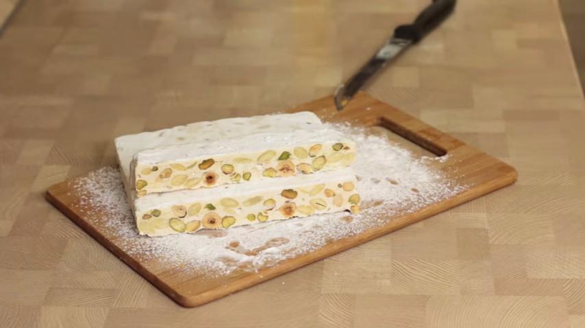 Шаг 11 приготовления Torrone ( торроне ) - итальянская нуга