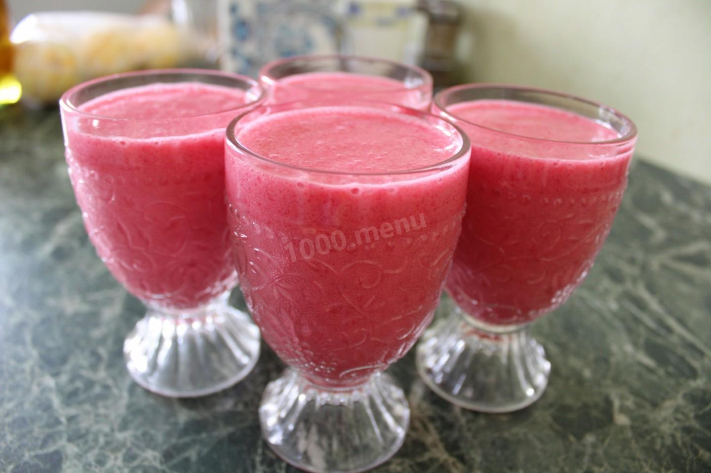 Шаг 12 приготовления Мусс клюквенный с манной крупой