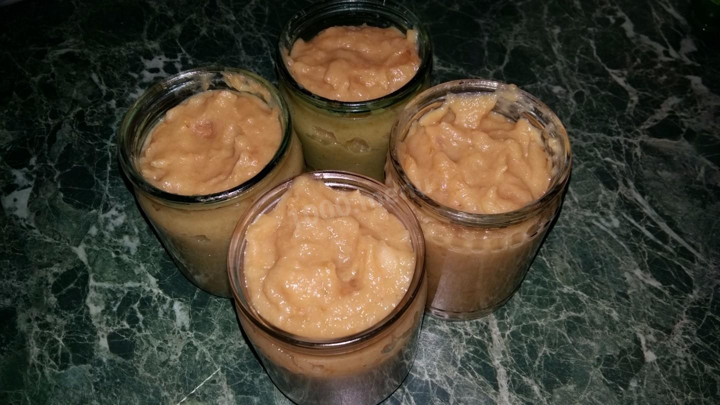 Шаг 5 приготовления Пюре из яблок Неженка