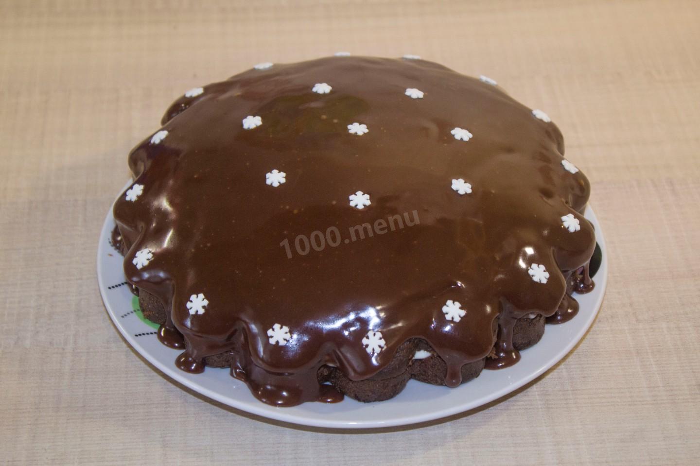 Шаг 19 приготовления Сумасшедший пирог crazy cake без яиц