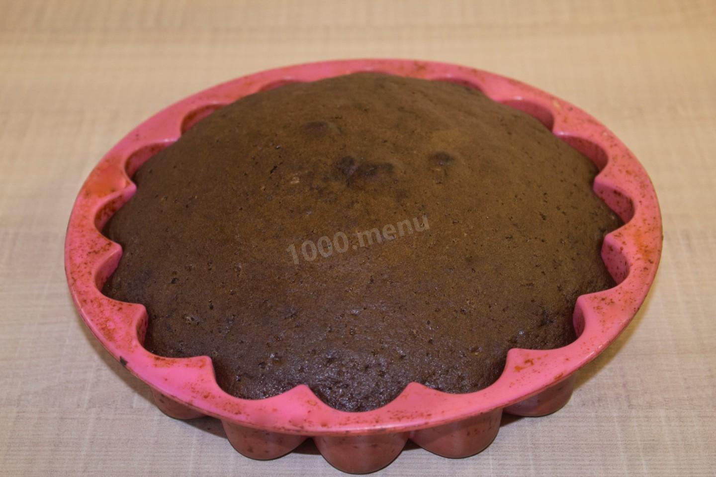 Шаг 9 приготовления Сумасшедший пирог crazy cake без яиц