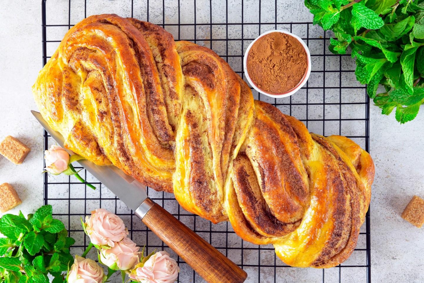 Обложка рецепта Рулет с корицей