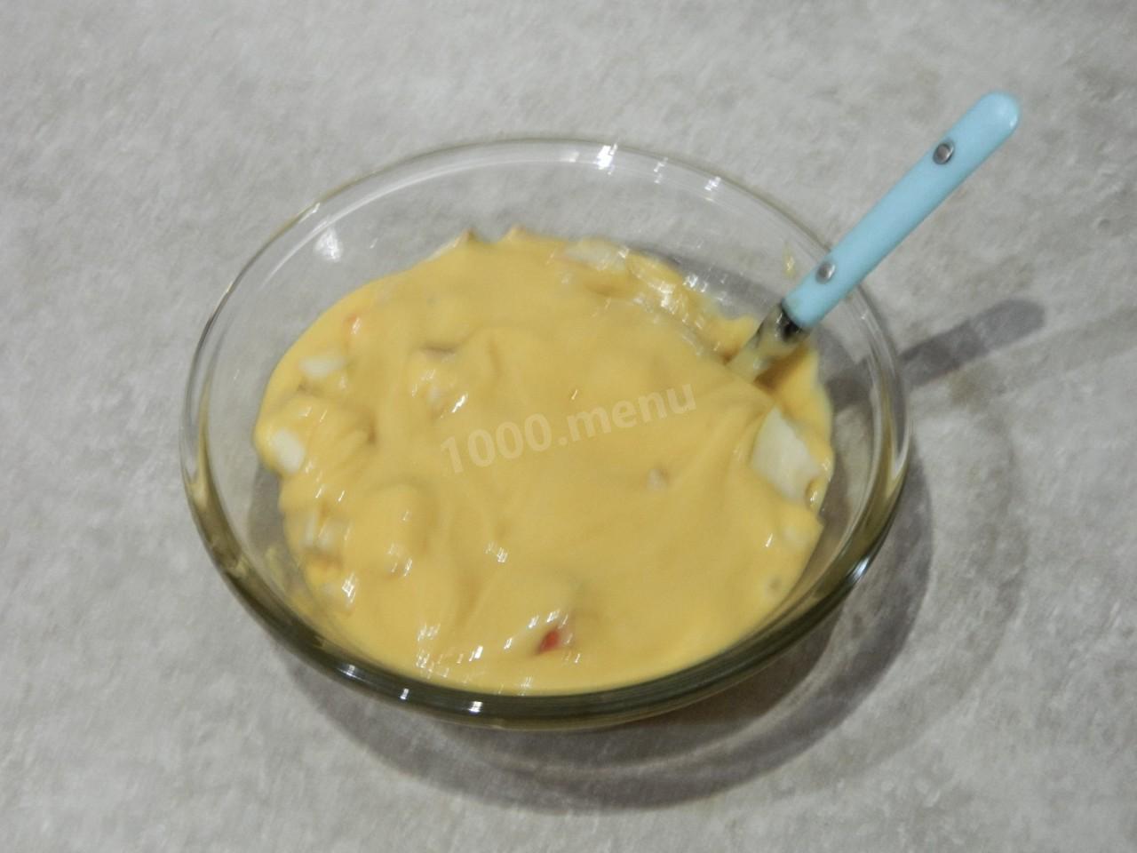Шаг 7 приготовления Маффины с яблоками Кексы Шарлотка