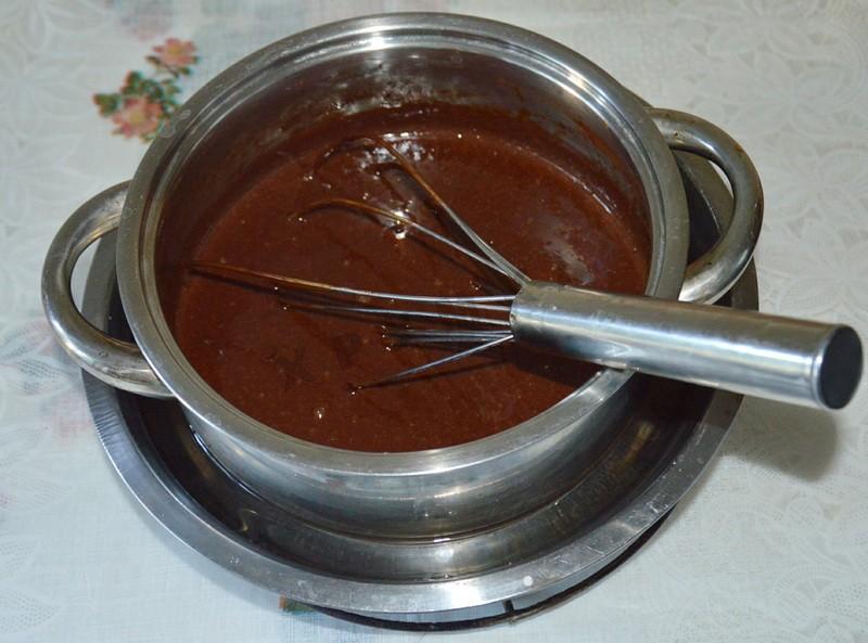 Шаг 11 приготовления Шоколадное мороженое с орехами в блендере