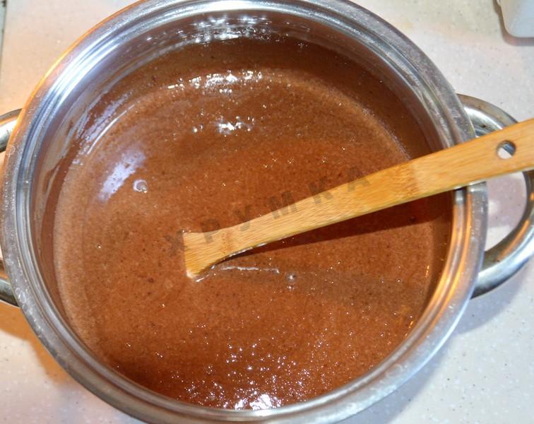 Шаг 3 приготовления Шоколадное мороженое с орехами в блендере